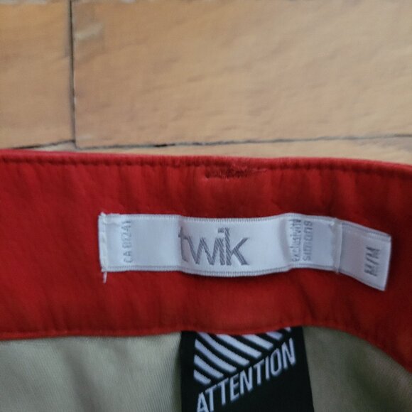 Matching Set! Red Suede Suit: Pants and Jacket - Picture 4 of 12